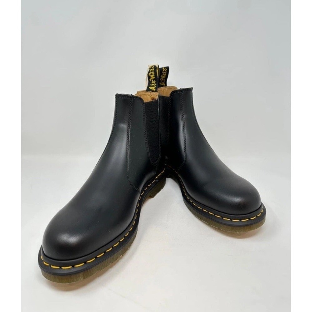 Dr. Martens Chelsea Boots Womens Size 5.5 Us 2976 Black Leather Ankle